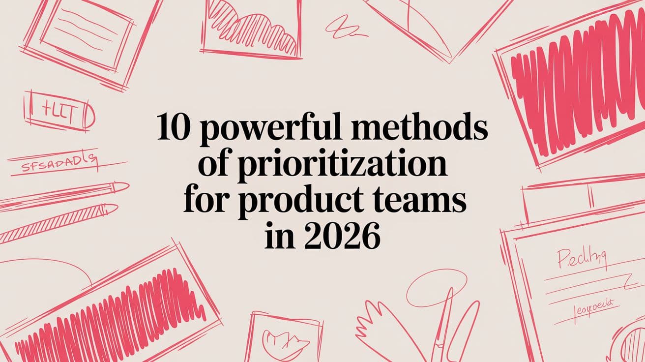 10 Powerful Methods of Prioritization for Product Teams in 2026