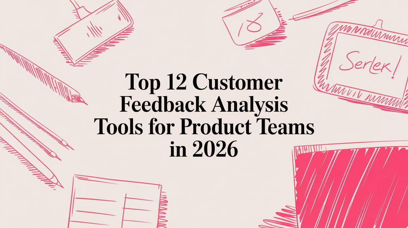 Top 12 Customer Feedback Analysis Tools for Product Teams in 2026