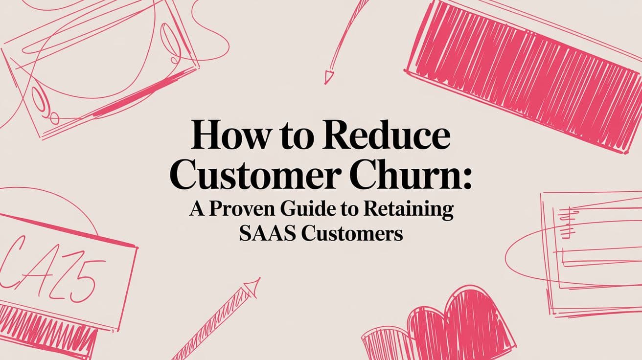 How to reduce customer churn: A Proven Guide to Retaining SaaS Customers