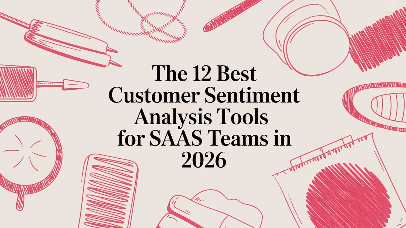 The 12 Best Customer Sentiment Analysis Tools for SaaS Teams in 2026