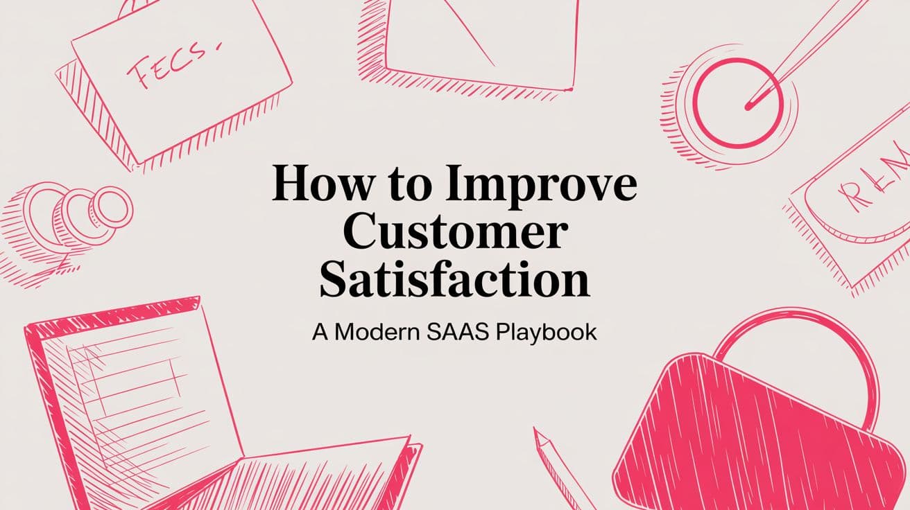How to Improve Customer Satisfaction A Modern SaaS Playbook