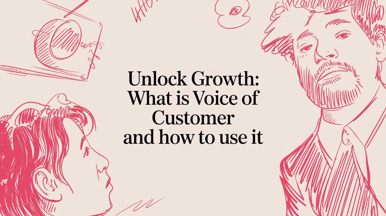 Unlock Growth: what is voice of customer and how to use it