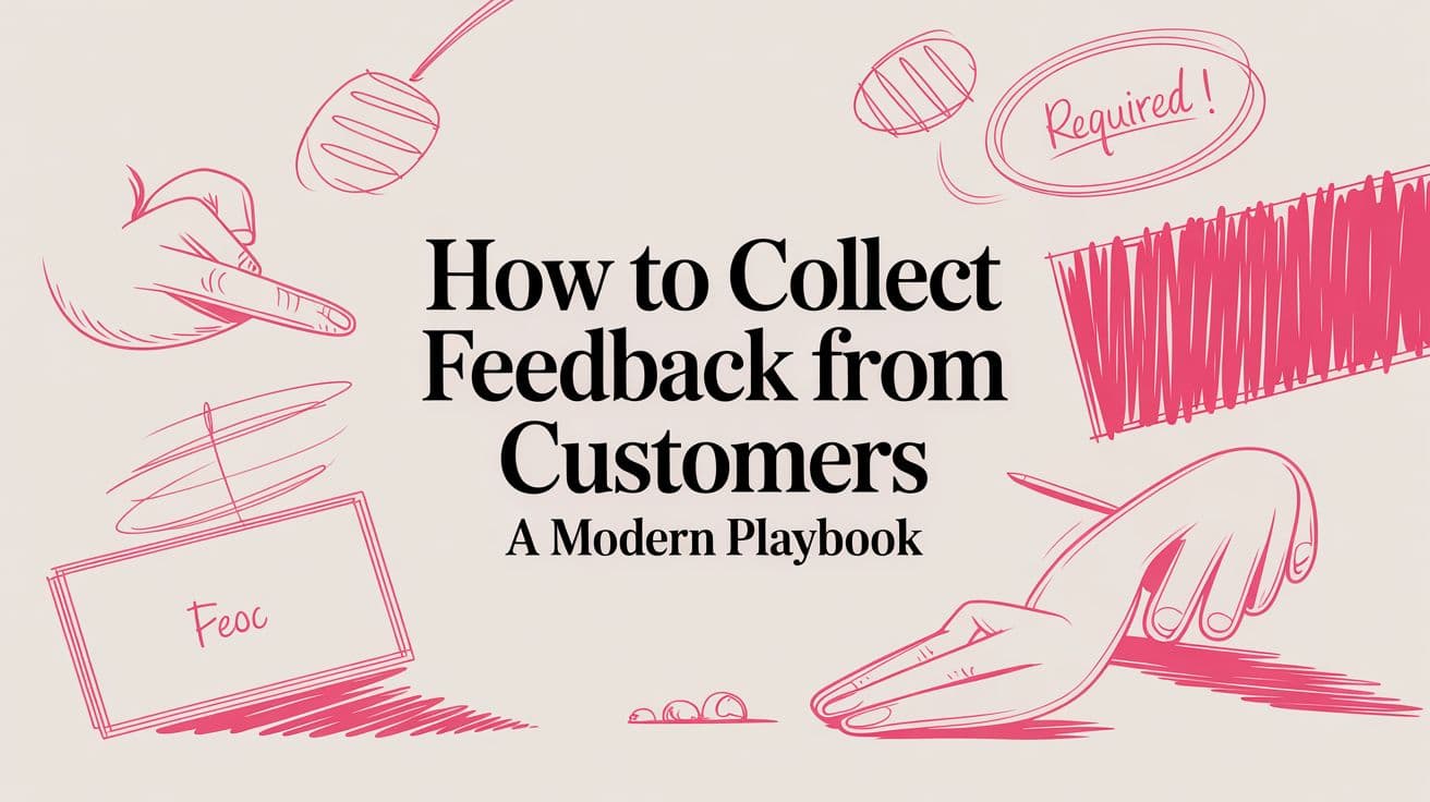 How to Collect Feedback from Customers A Modern Playbook