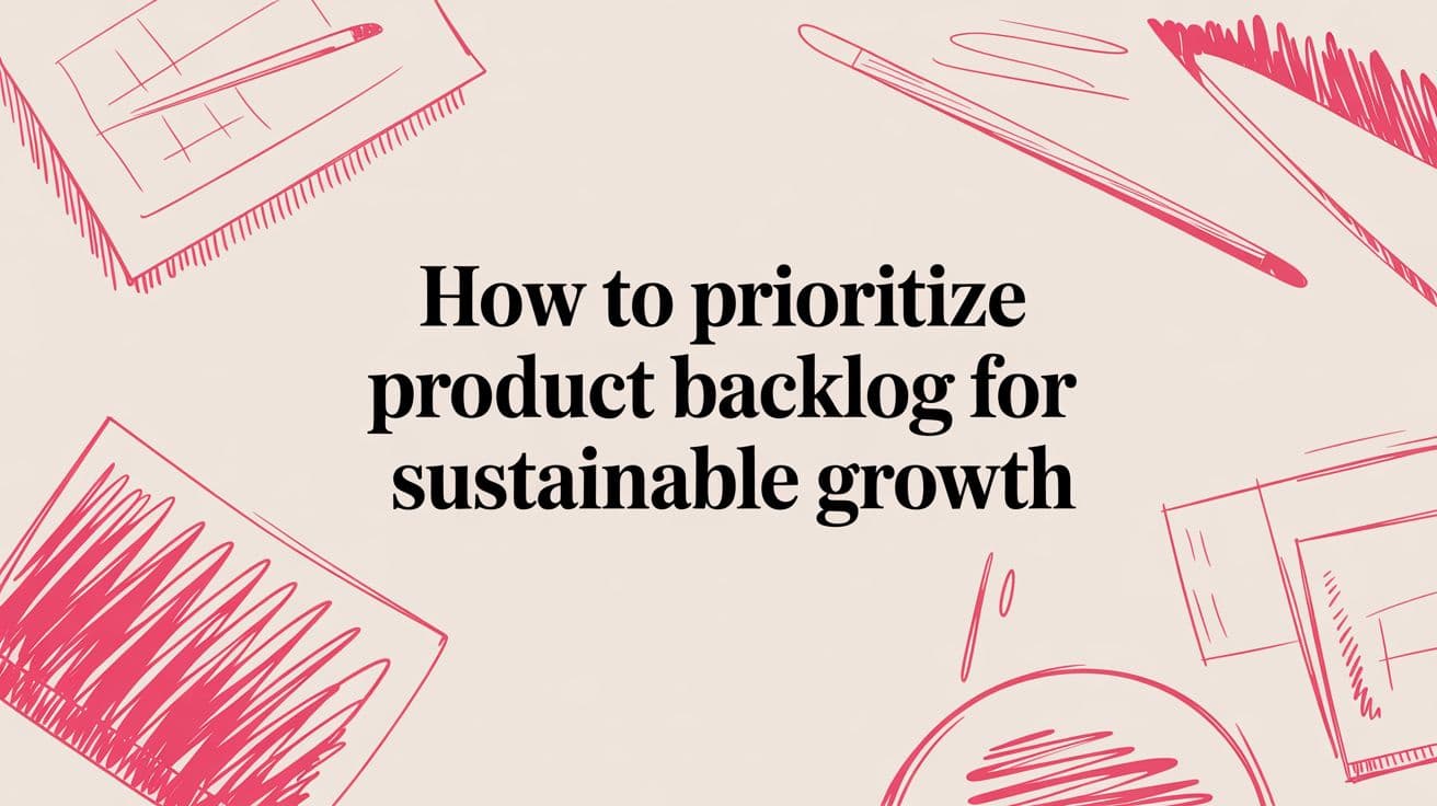 How to Prioritize Product Backlog for Sustainable Growth