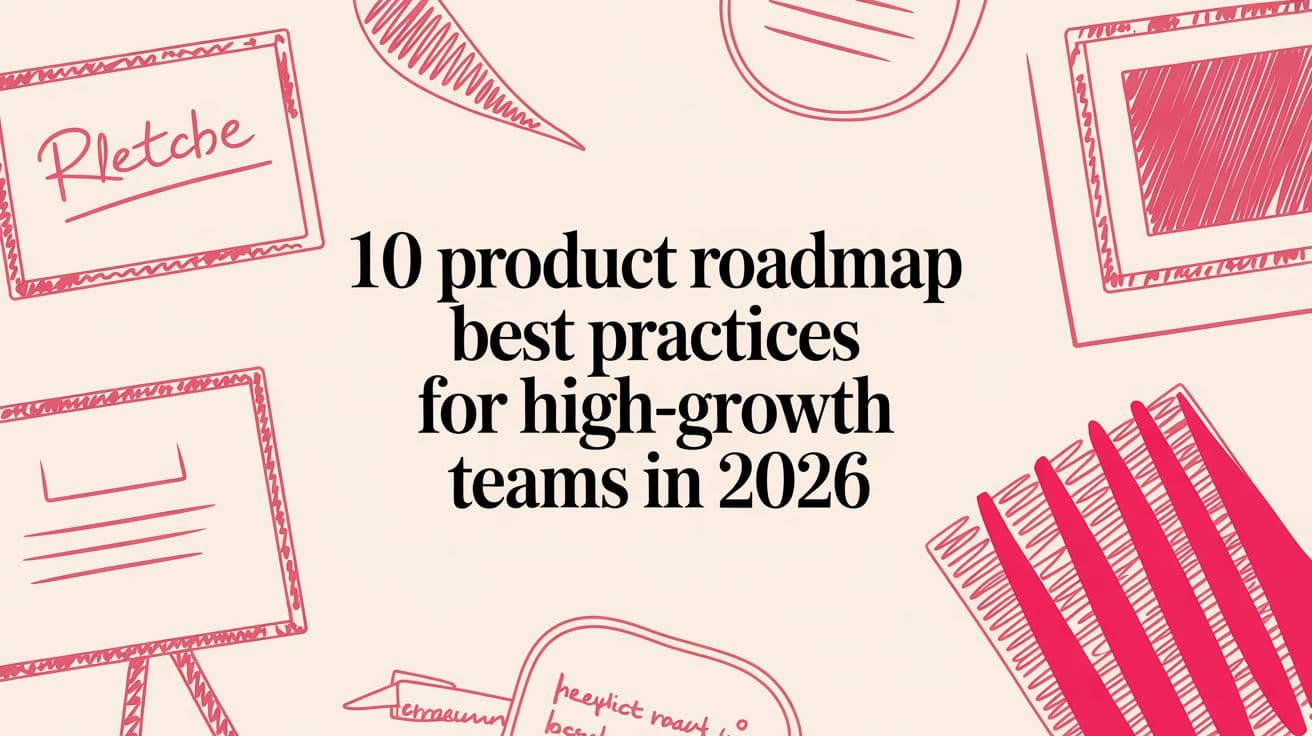 10 Product Roadmap Best Practices for High-Growth Teams in 2026