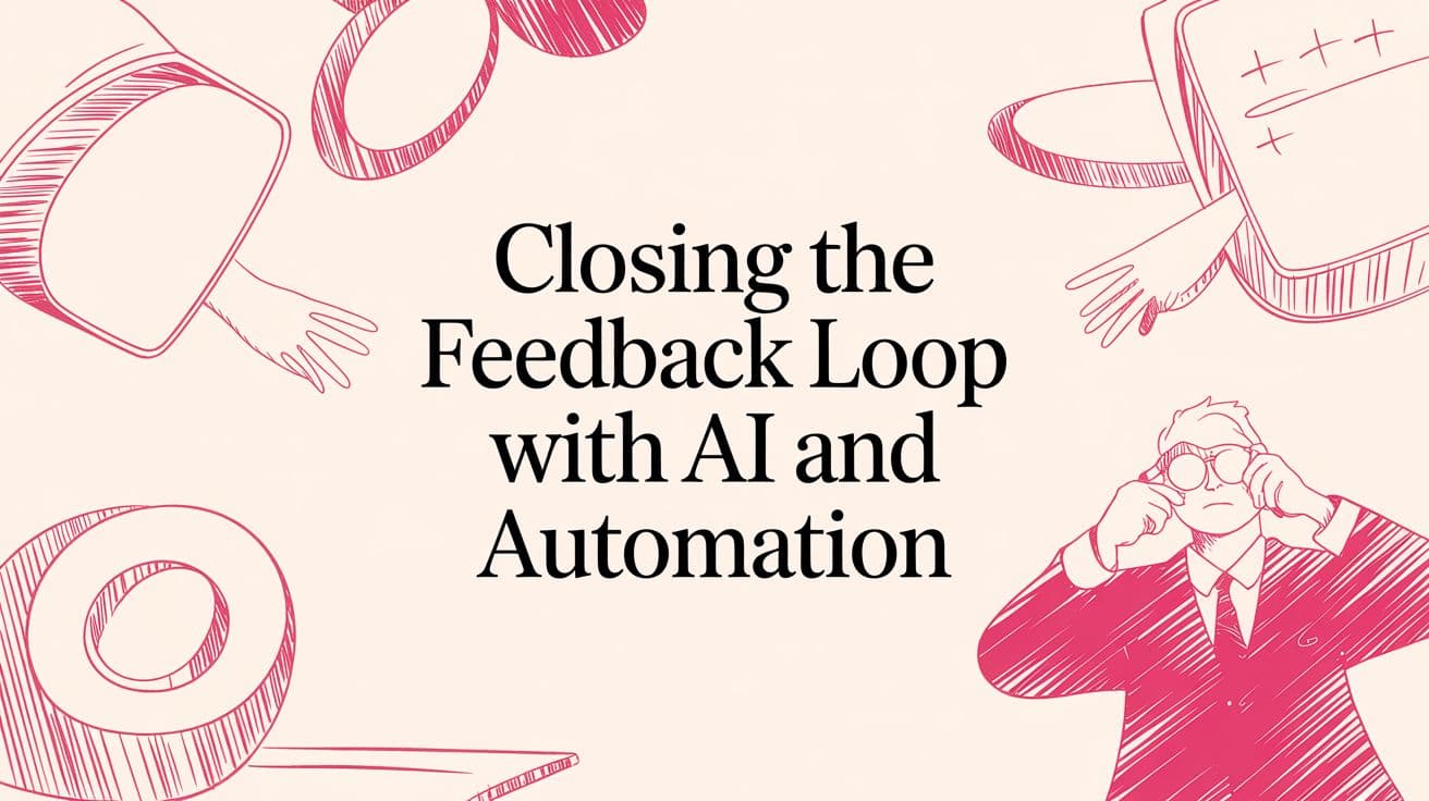 Closing the Feedback Loop With AI and Automation
