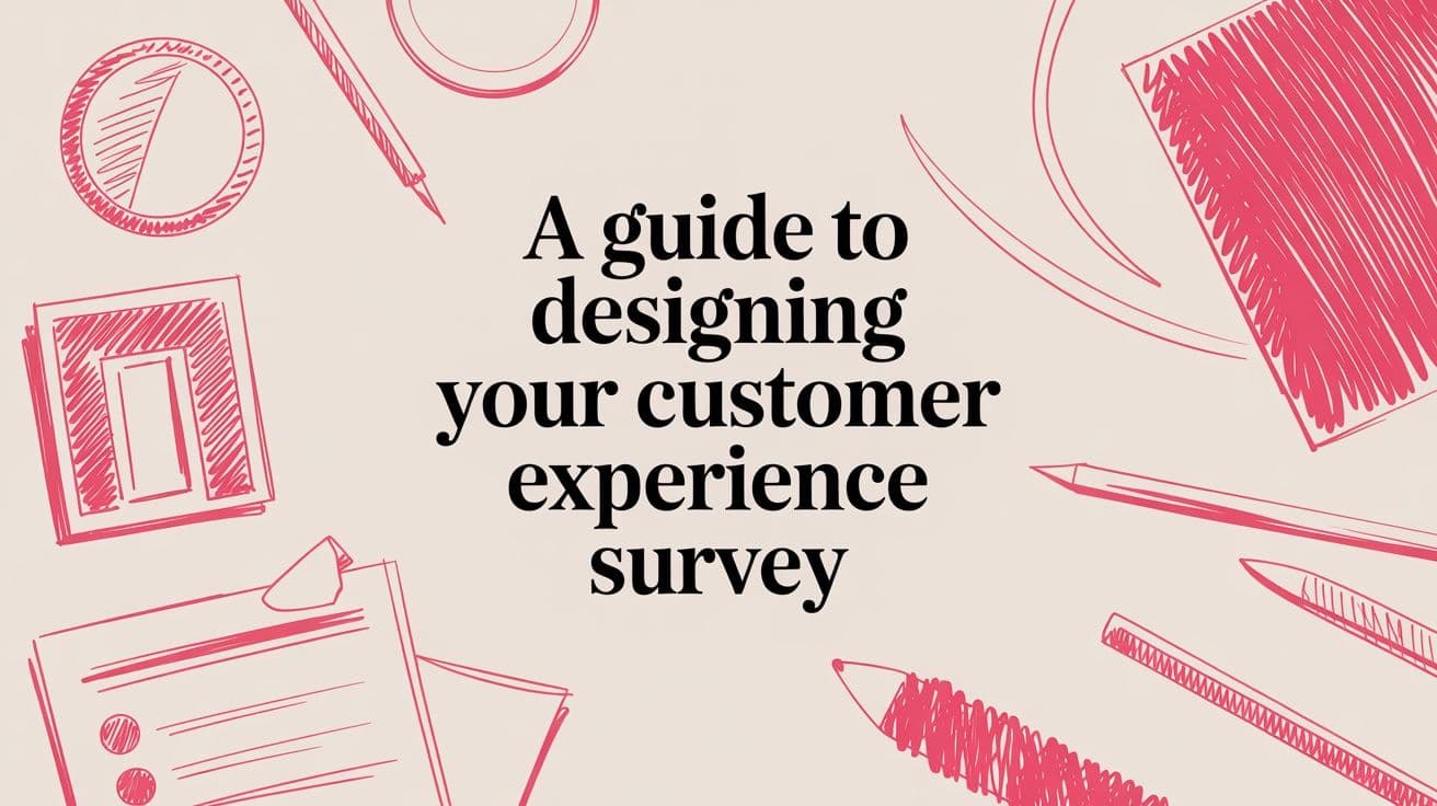 A Guide to Designing Your Customer Experience Survey
