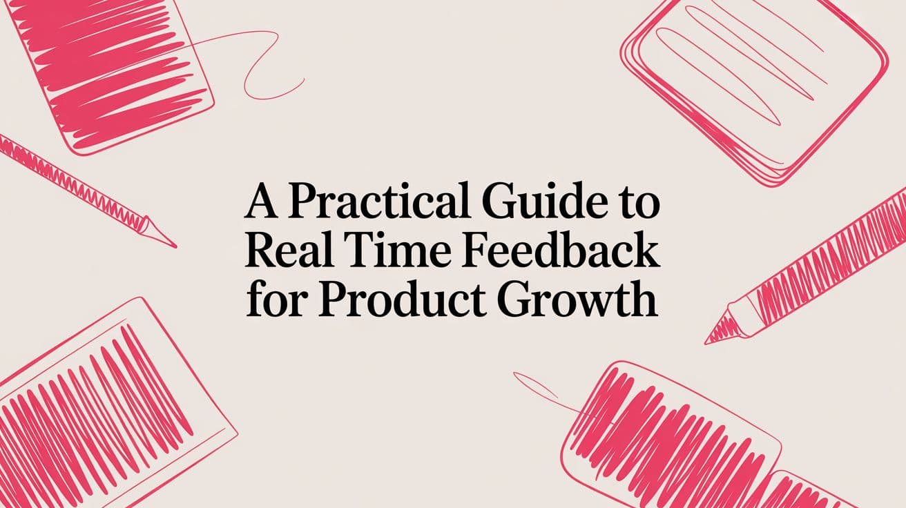 A Practical Guide to Real Time Feedback for Product Growth