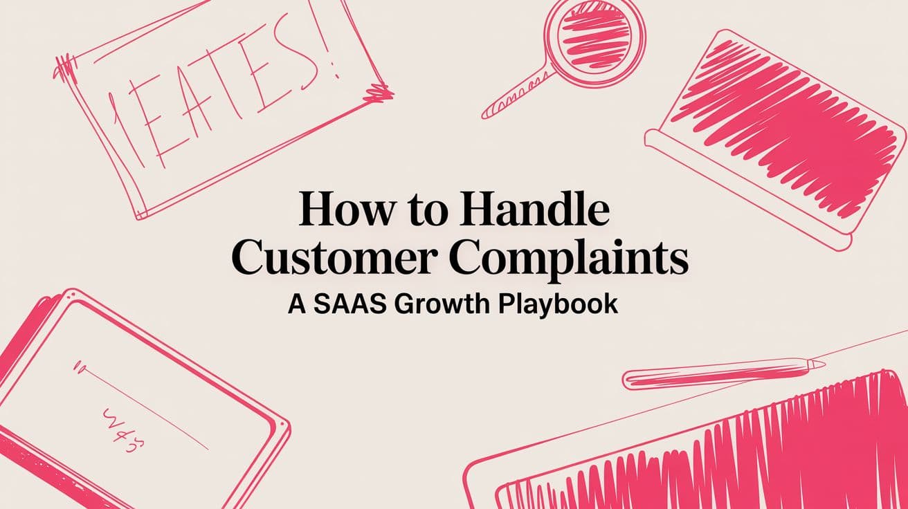How to Handle Customer Complaints A SaaS Growth Playbook