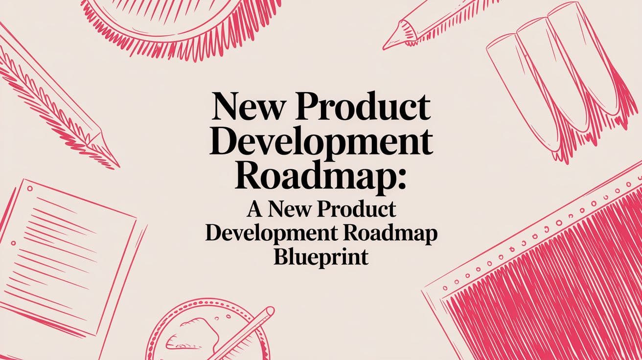 New Product Development Roadmap: a new product development roadmap blueprint