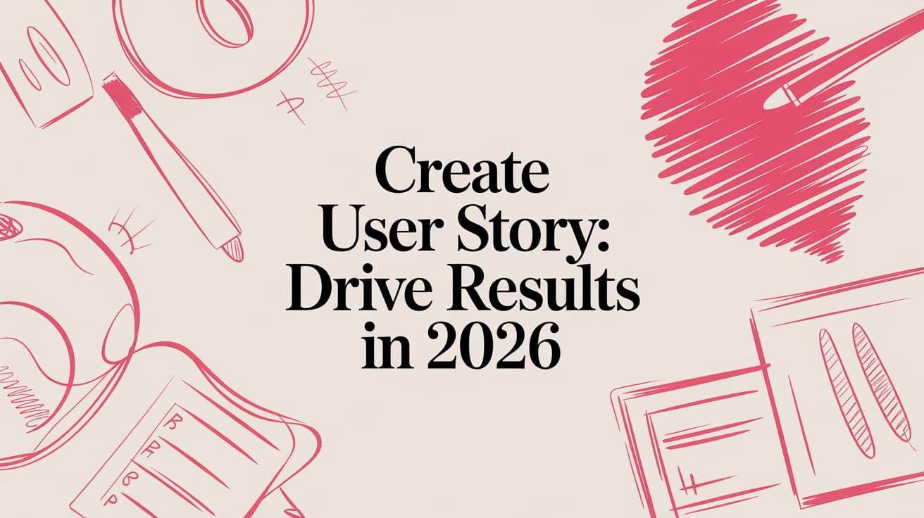 Create User Story: Drive Results in 2026