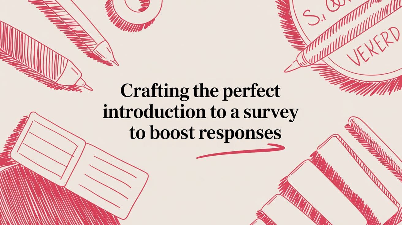 Crafting the Perfect Introduction to a Survey to Boost Responses
