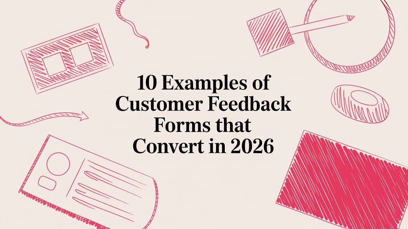 10 Examples of Customer Feedback Forms That Convert in 2026