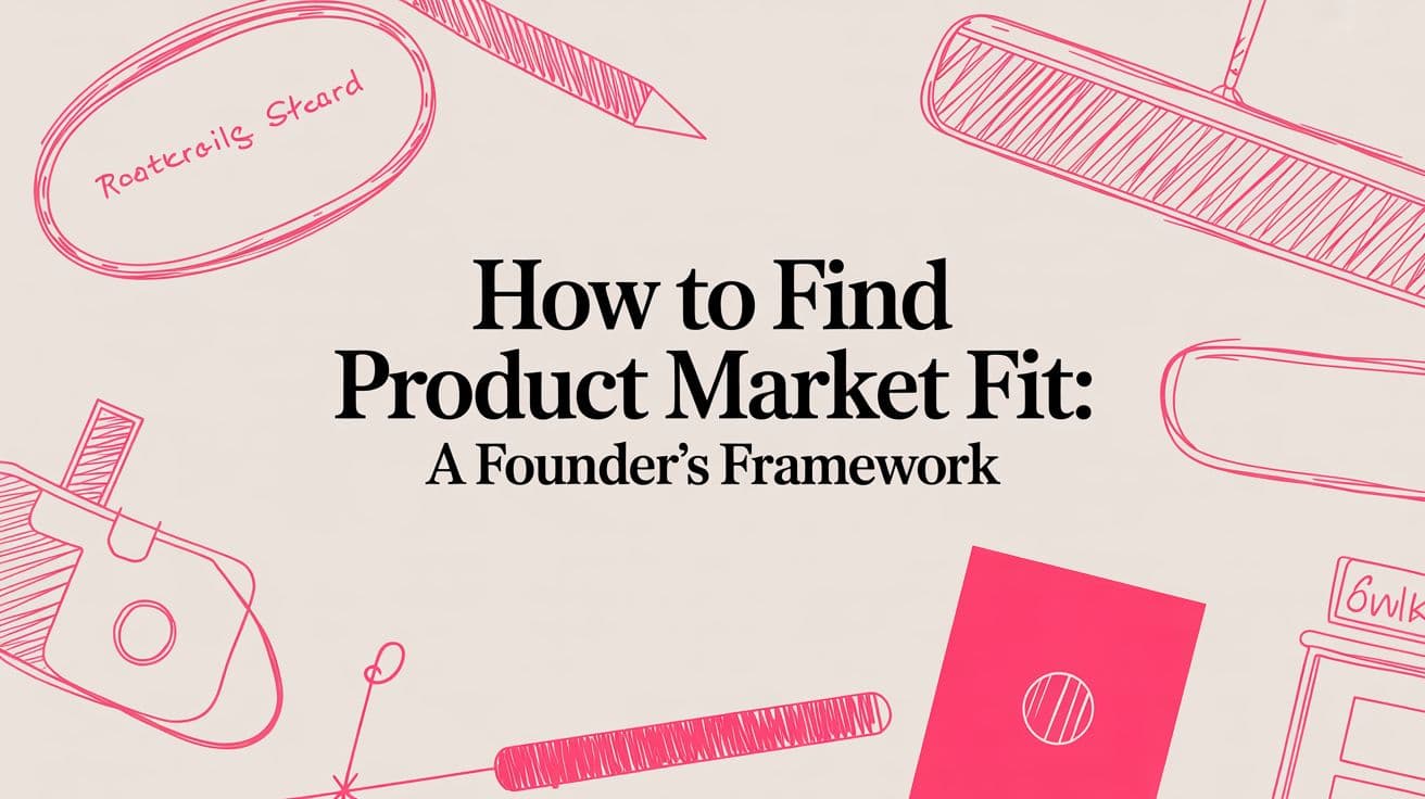 How to Find Product Market Fit: A Founder's Framework