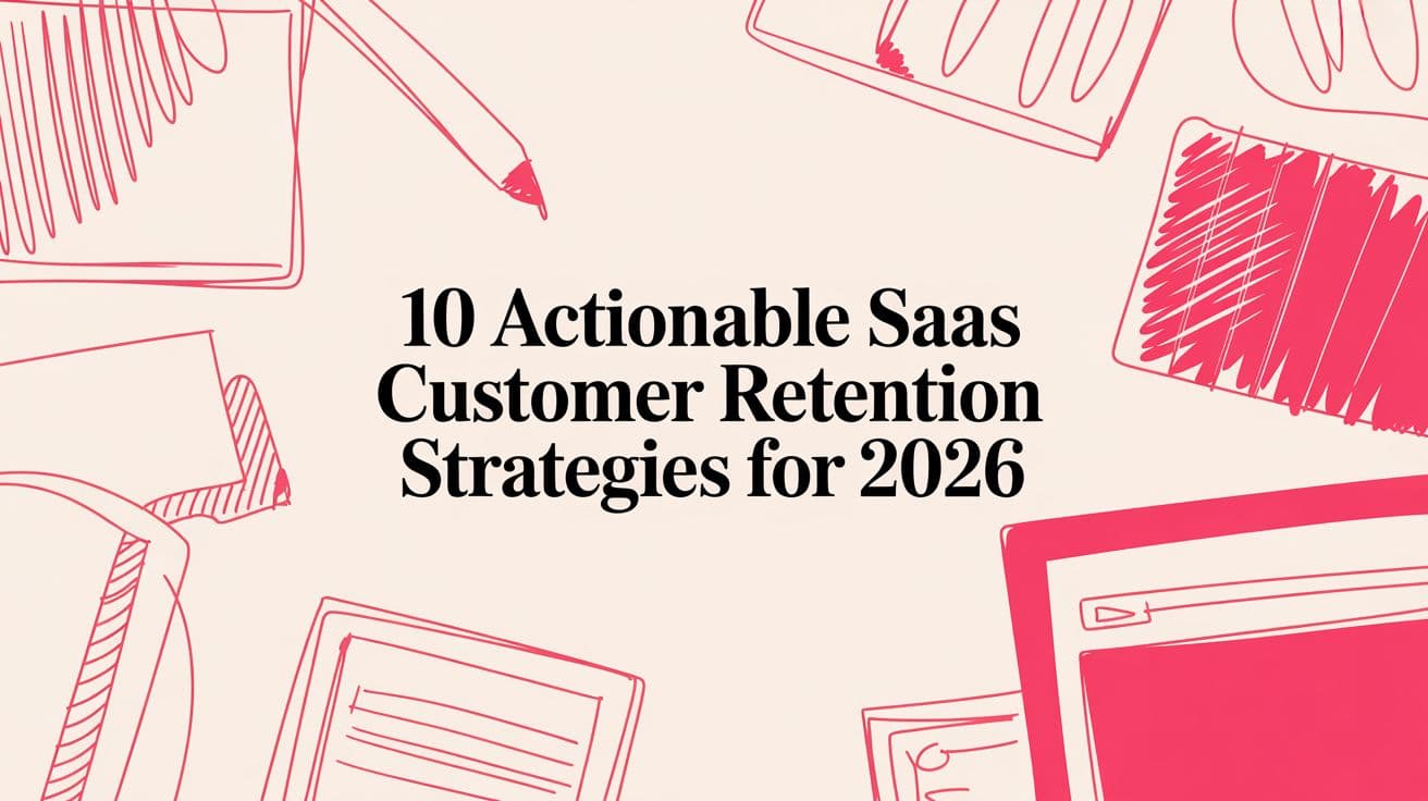 10 Actionable SaaS Customer Retention Strategies for 2026